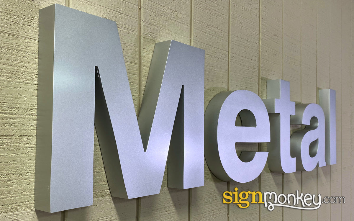 Refinished Dimensional Letters