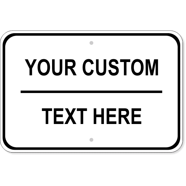 Aluminum Sign
