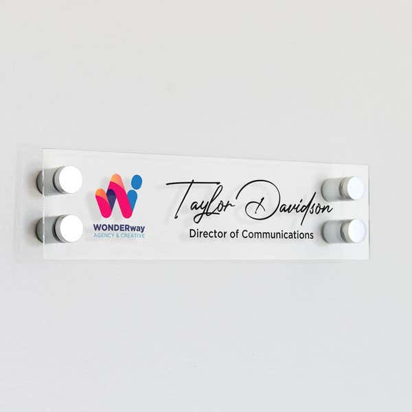 Acrylic Logo Sign