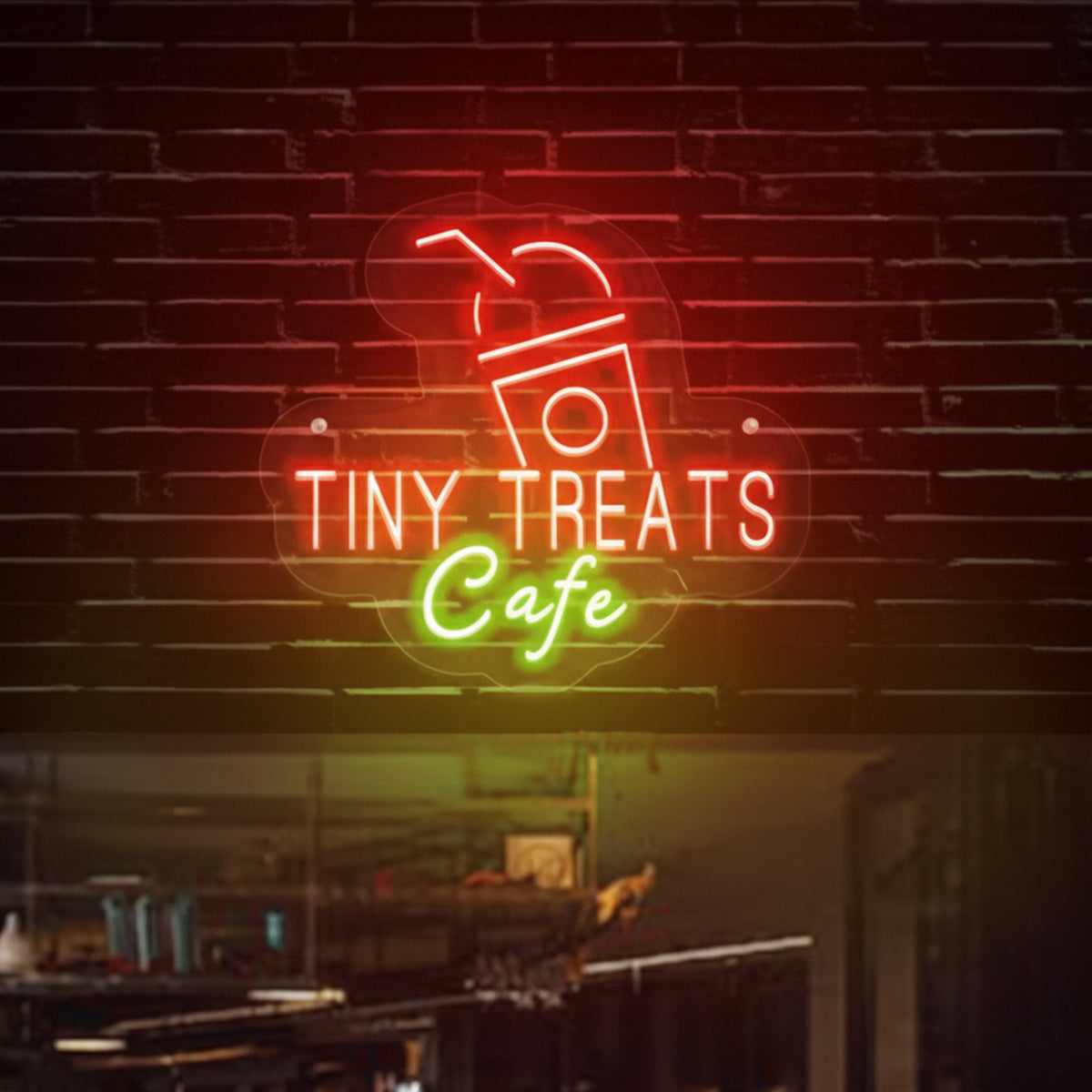 18×18 LED Logo Neon